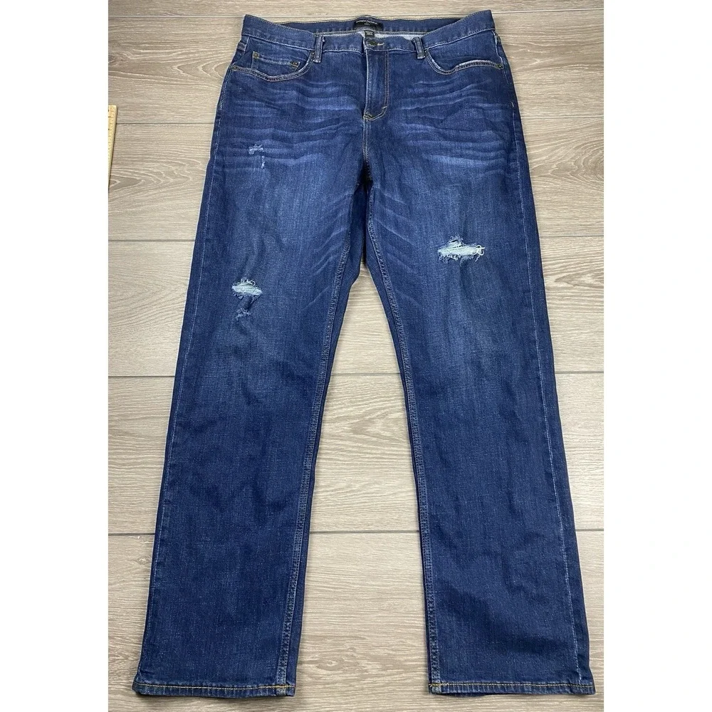 Banana Republic Men's Athletic‎ Fit Denim Jeans Blue Size 36x32